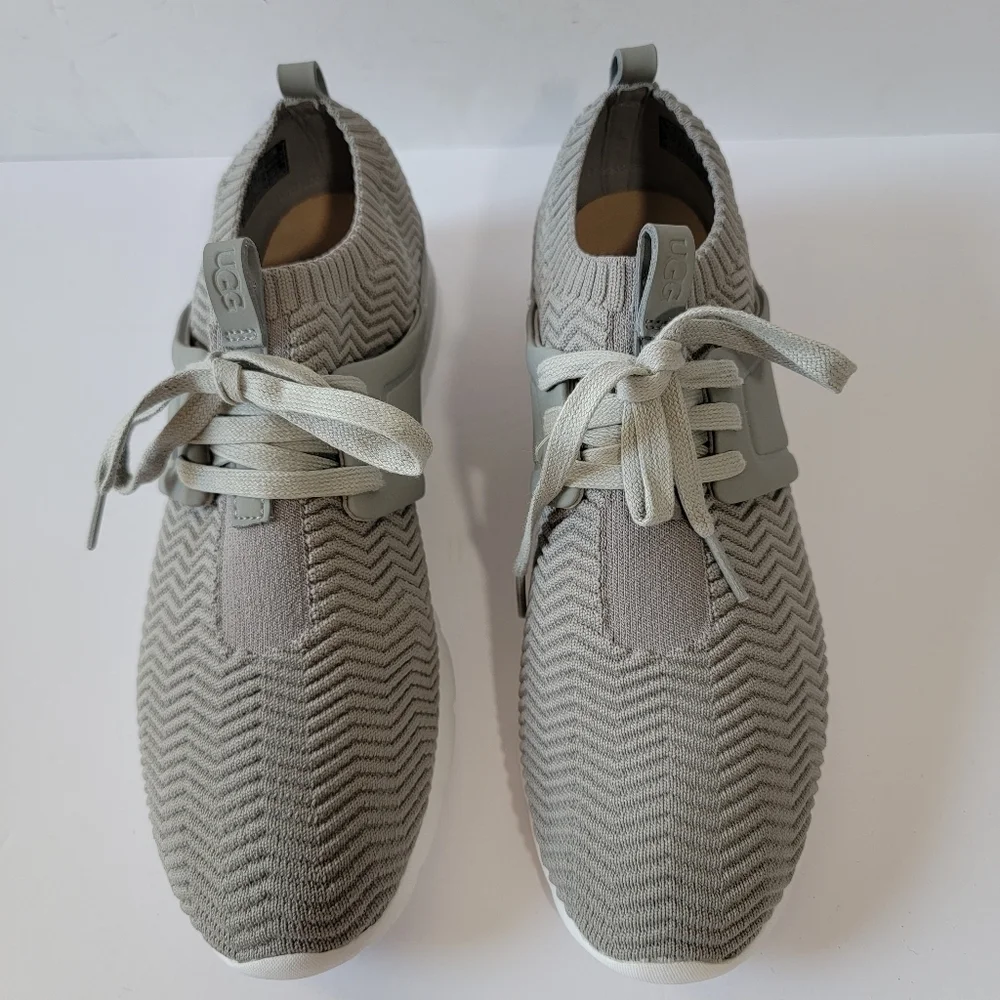 NEW UGG Treadlite Light Gray  Willows Sneakers 10 Sport Athleisure Gym Workout